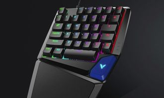 雷柏V550RGB单手键盘驱动