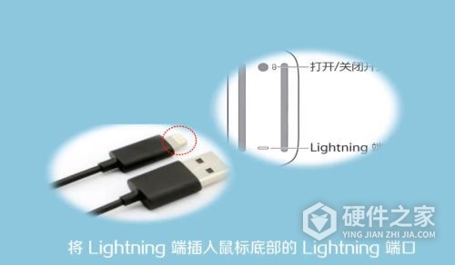 苹果鼠标怎么充电