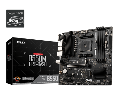 微星B550M PRO-DASH主板说明书