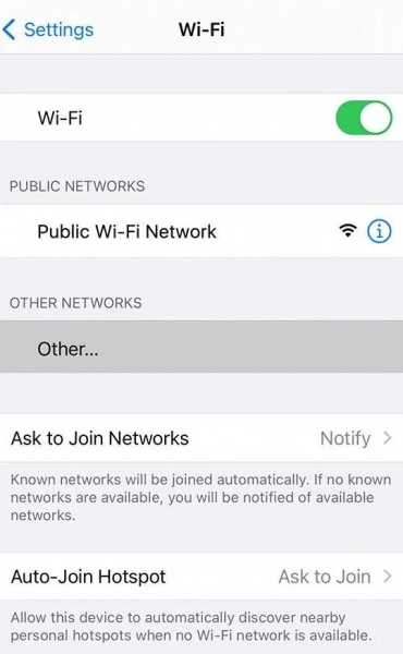iPhone隐藏的无线局域网搜索链接方法
