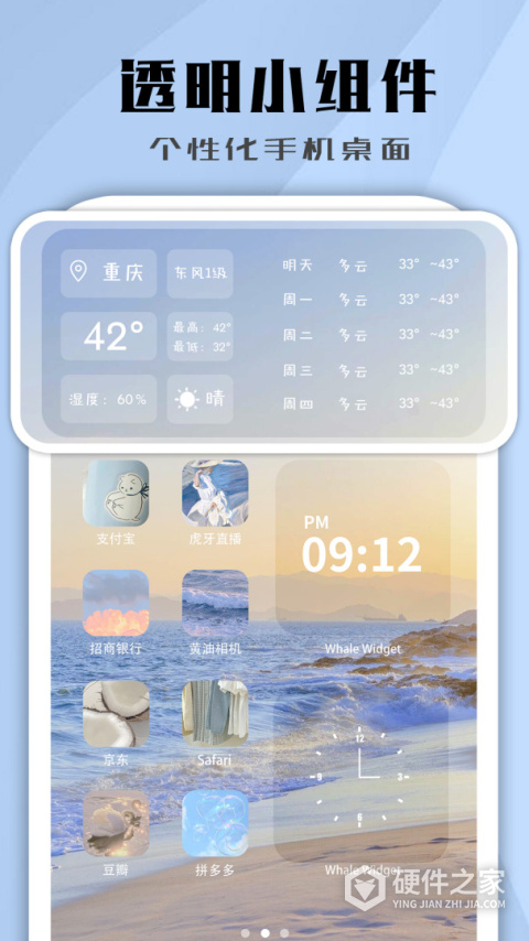 鲸鱼小组件app