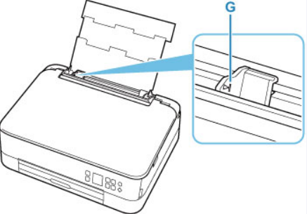 佳能ts5380照片纸放置