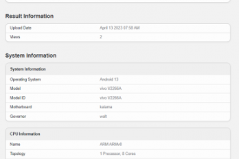 vivo X Fold 2手机Geekbench 跑分