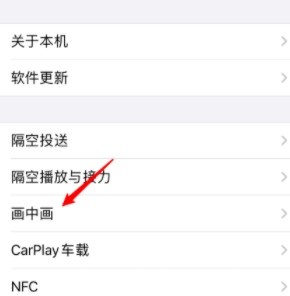 iPhone13怎样设置画中画