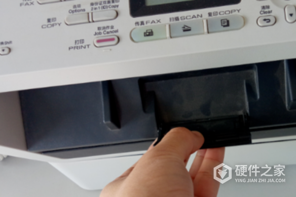 惠普m454dw打印机怎么换硒鼓