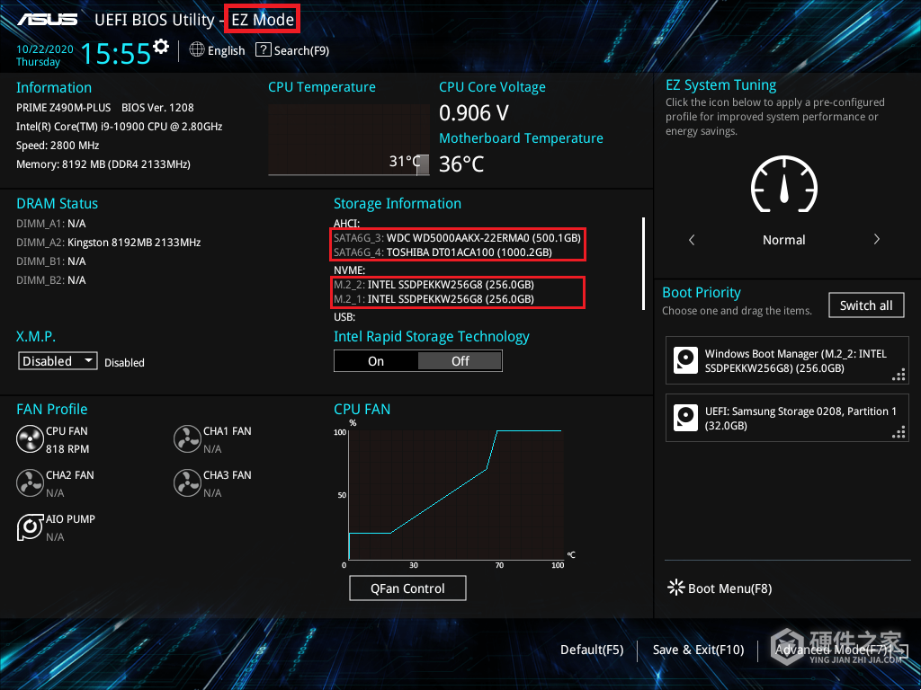 华硕主板BIOS怎么组建RAID?Intel与AMD操作步骤