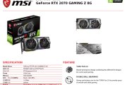 微星RTX 2070 GAMING Z 8G的Type-C速度是多少？