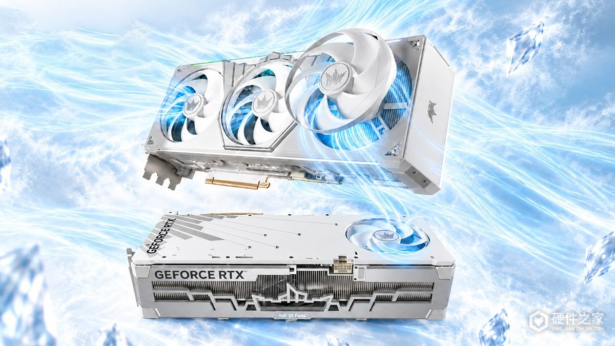 影驰发布RTX 5080 HOF Extreme显卡，采用四风扇与双BIOS